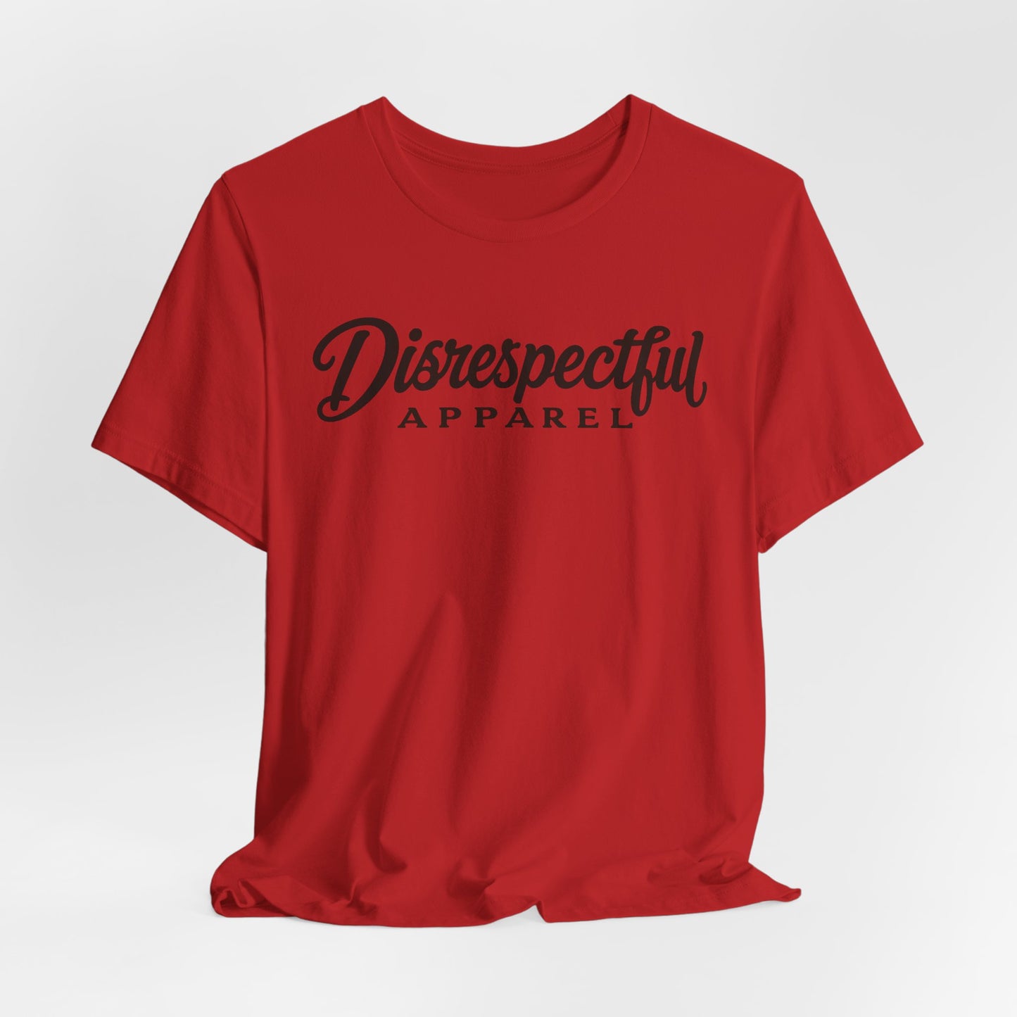 Disrespectful Apparel Script Logo — Graphic Tee
