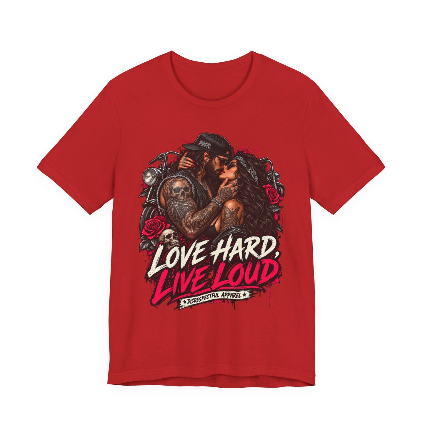 Love Hard Live Loud Graphic Tee