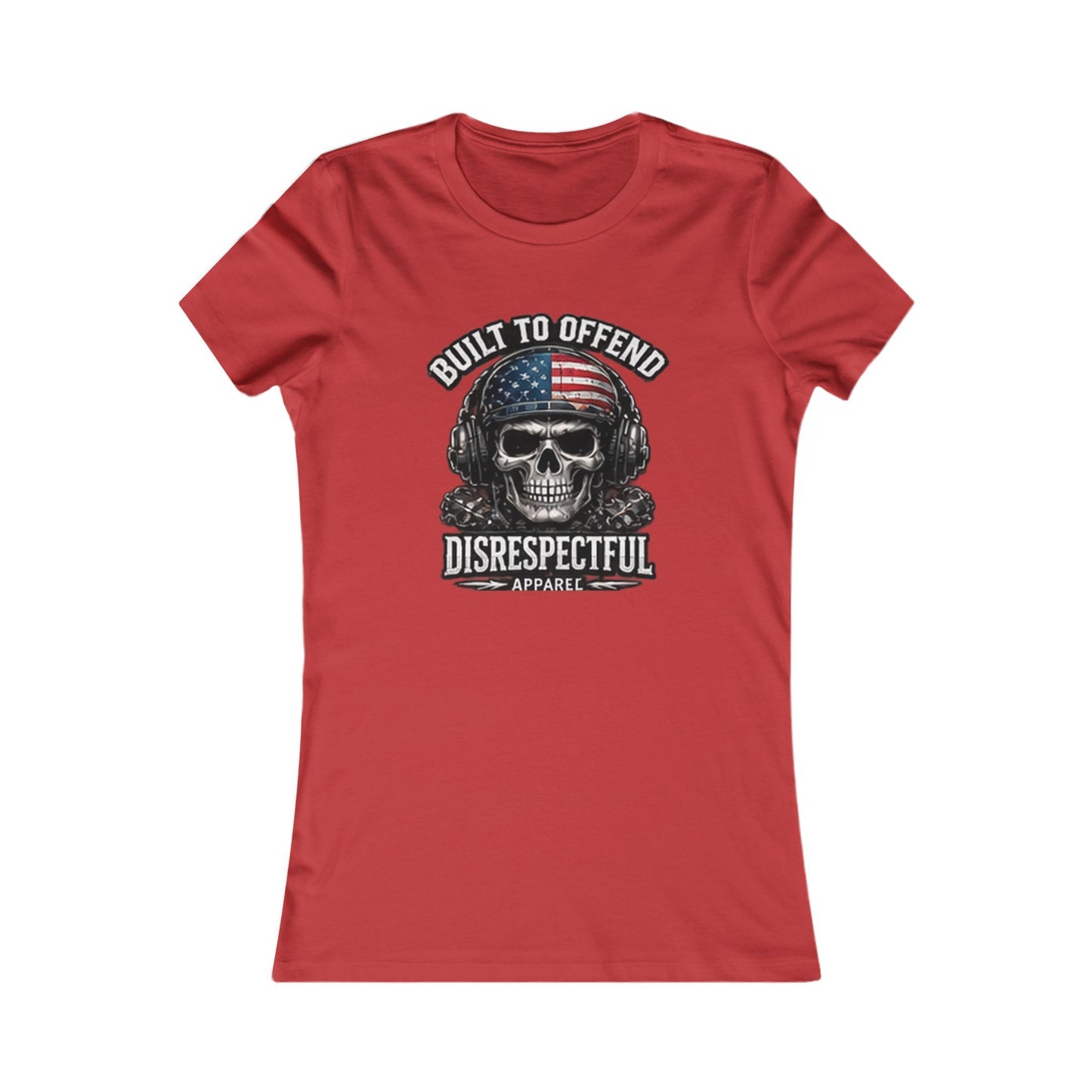 Built to Offend Skull — Women's Favorite Graphic Tee