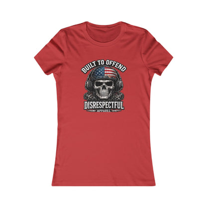 Built to Offend Skull — Women's Favorite Graphic Tee