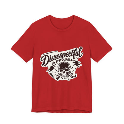 DA Skull Logo — Disrespectful Apparel Graphic Tee