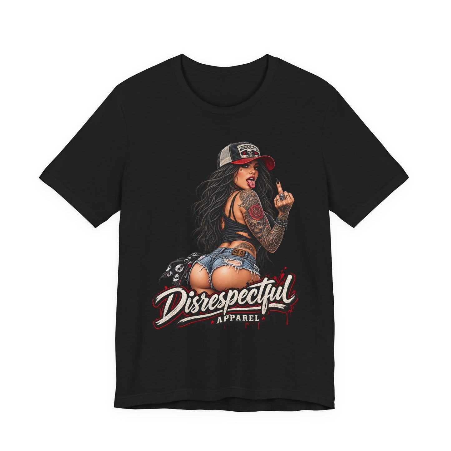 Fuck Polite — Tattooed Pinup Graphic Tee