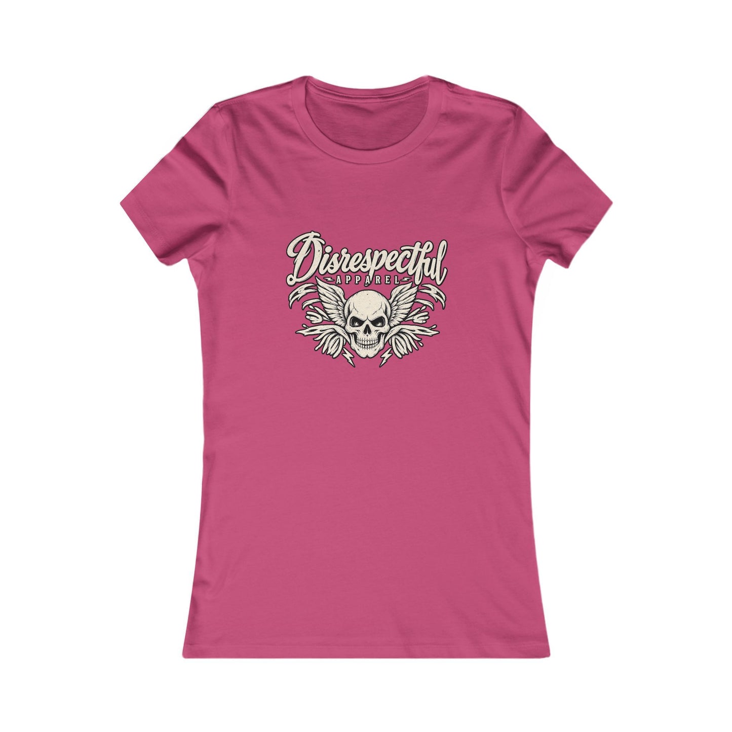 Disrespectful Apparel Skull — Women's Favorite Graphic Tee