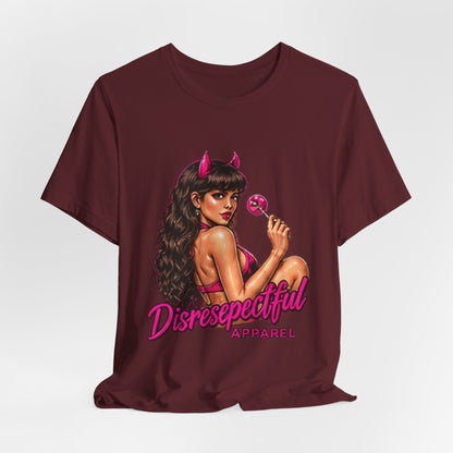 Devil Girl Lollipop — Pin-Up Graphic Tee