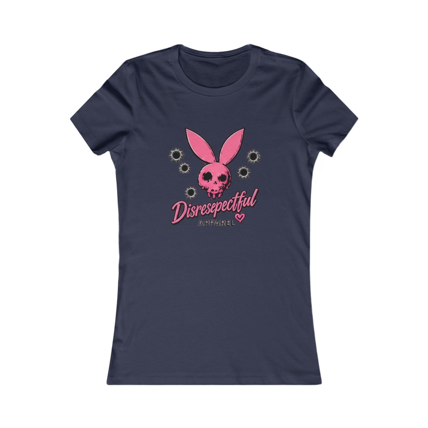 Pink Skull Bunny — Women's Favorite Graphic Tee