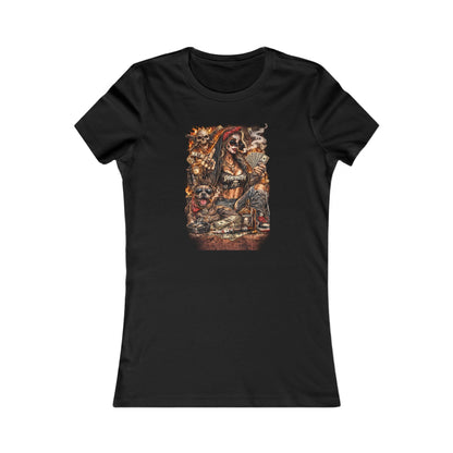 Skull Gambler — Women's Favorite Graphic Tee