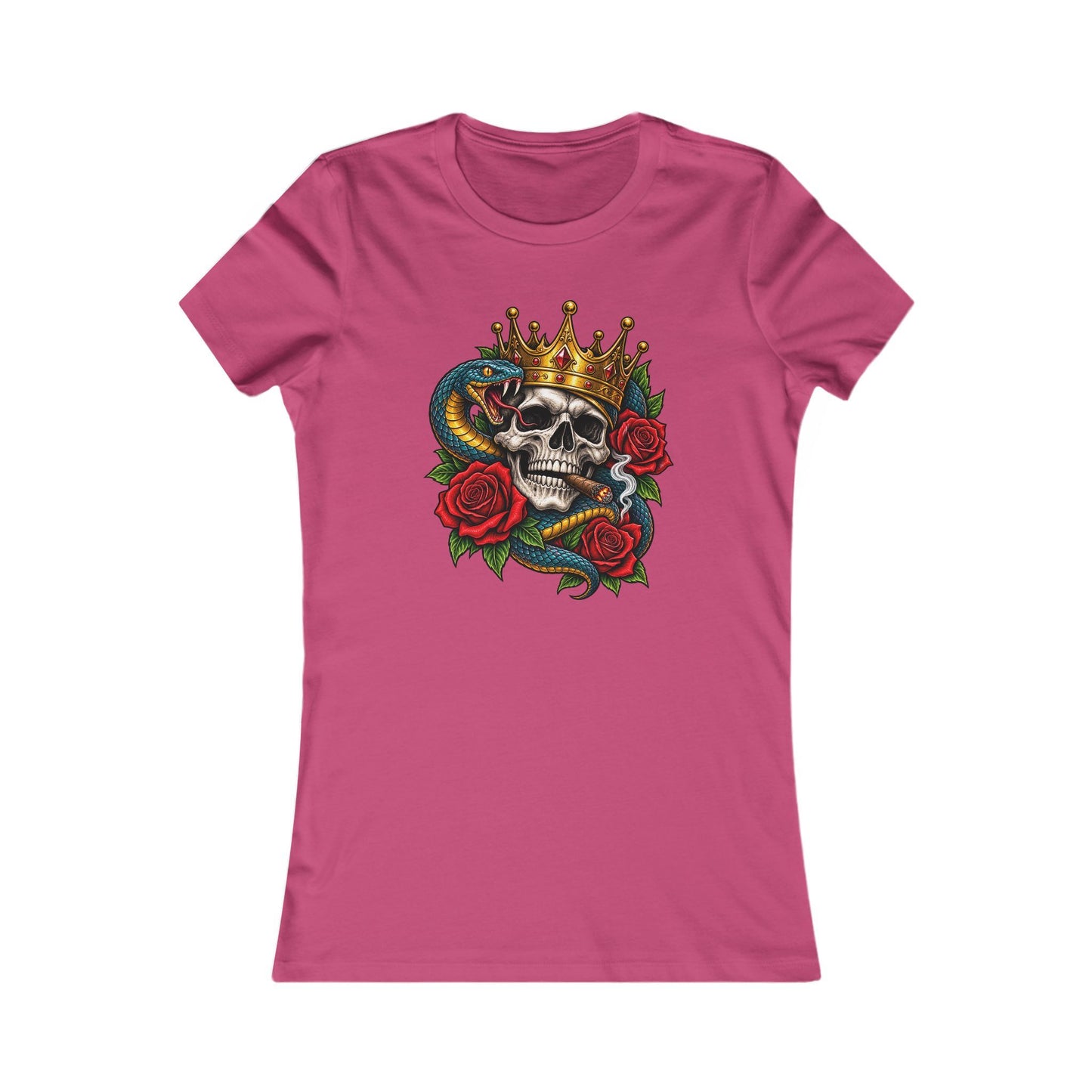 Skull King Crown — Women's Favorite Graphic Tee