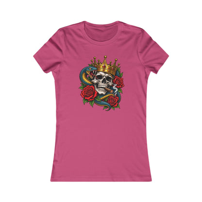 Skull King Crown — Women's Favorite Graphic Tee