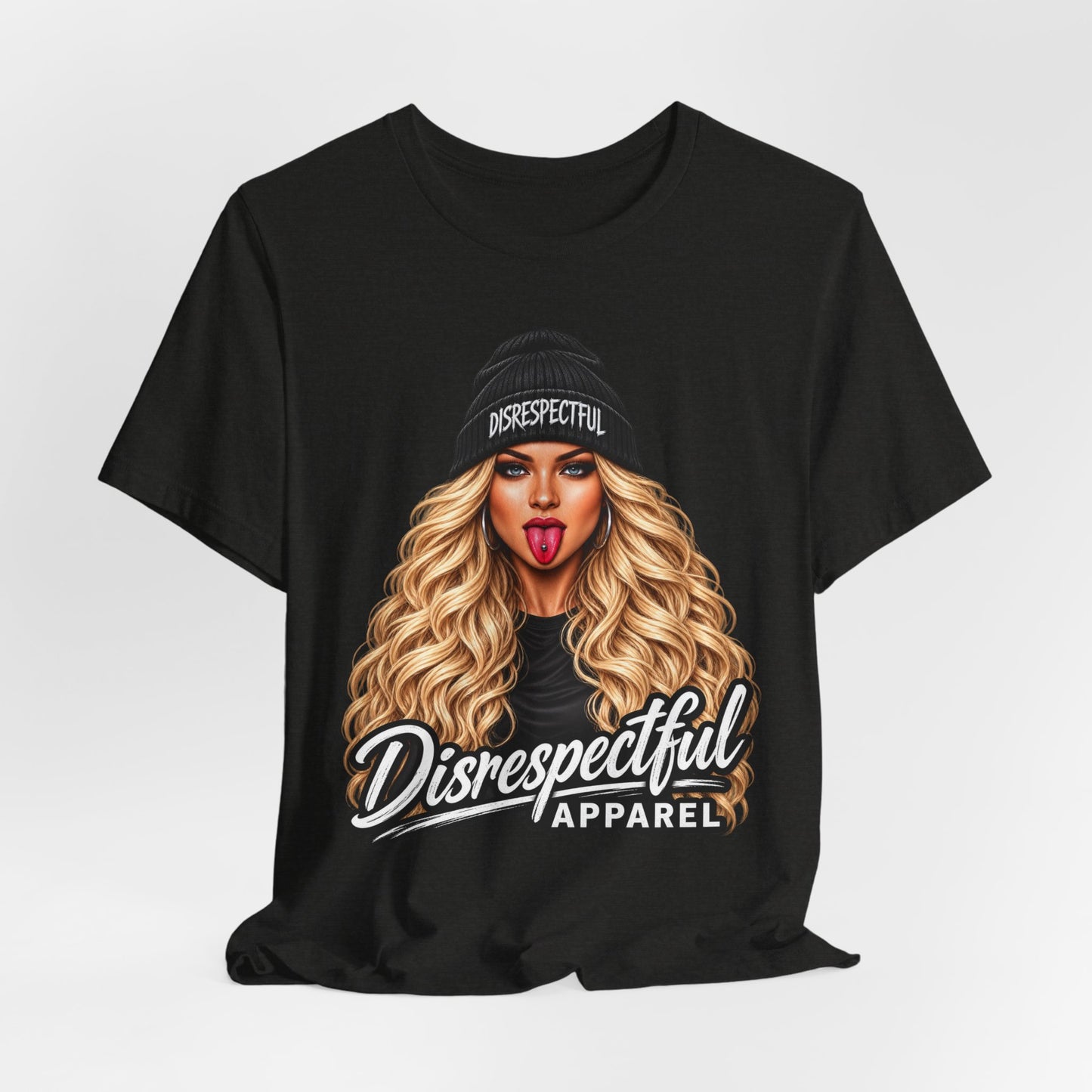 Blonde, Loud & Unbothered — Black Graphic Tee