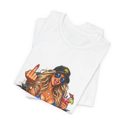 Bad Decisions, Better Stories — Beach Pinup Graphic Tee