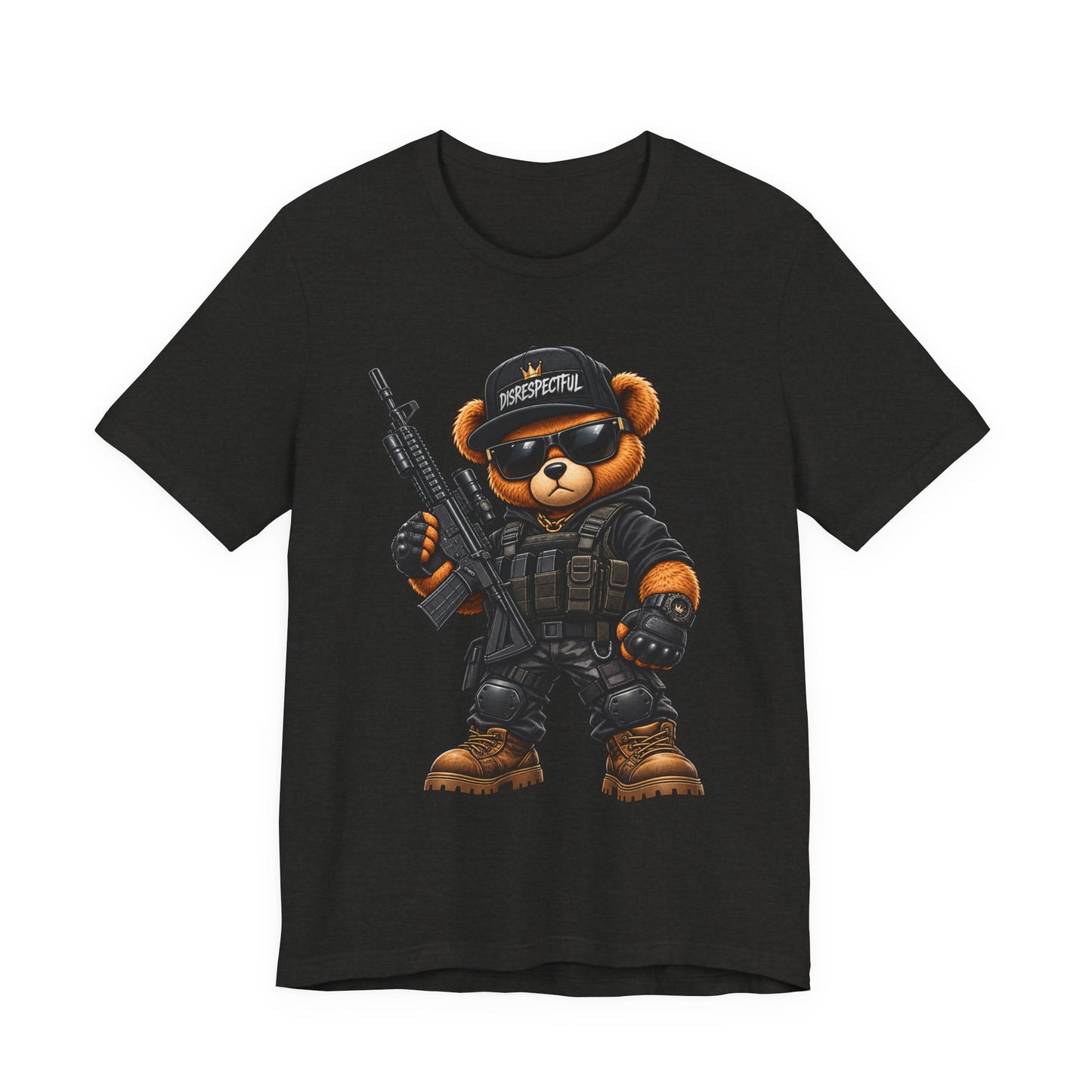 Tactical Bear — Disrespectful Military Graphic Tee