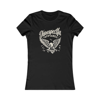 Disrespectful Apparel Eagle — Women's Favorite Graphic Tee