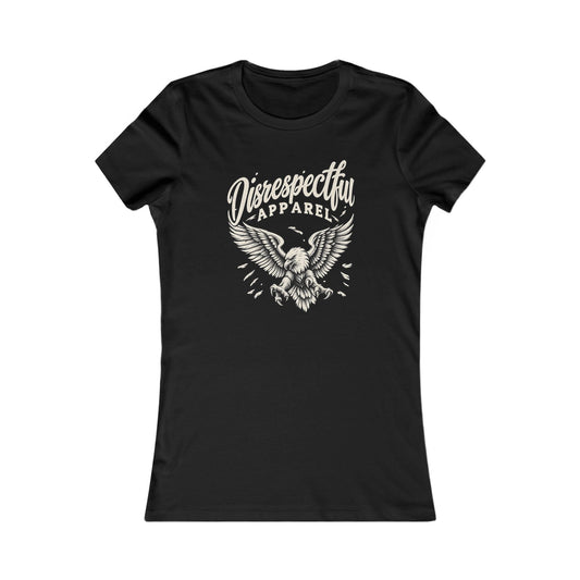 Disrespectful Apparel Eagle — Women's Favorite Graphic Tee