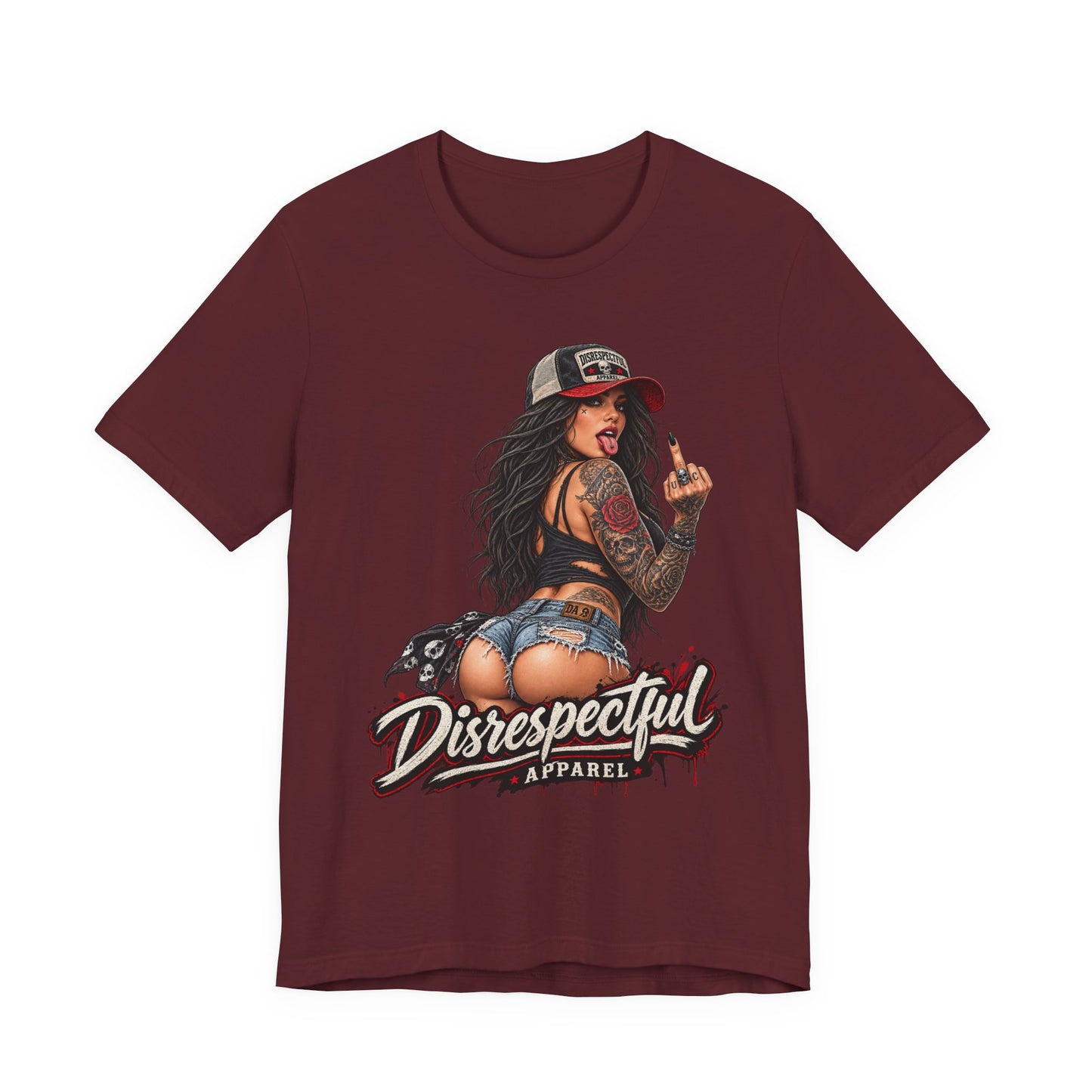Fuck Polite — Tattooed Pinup Graphic Tee