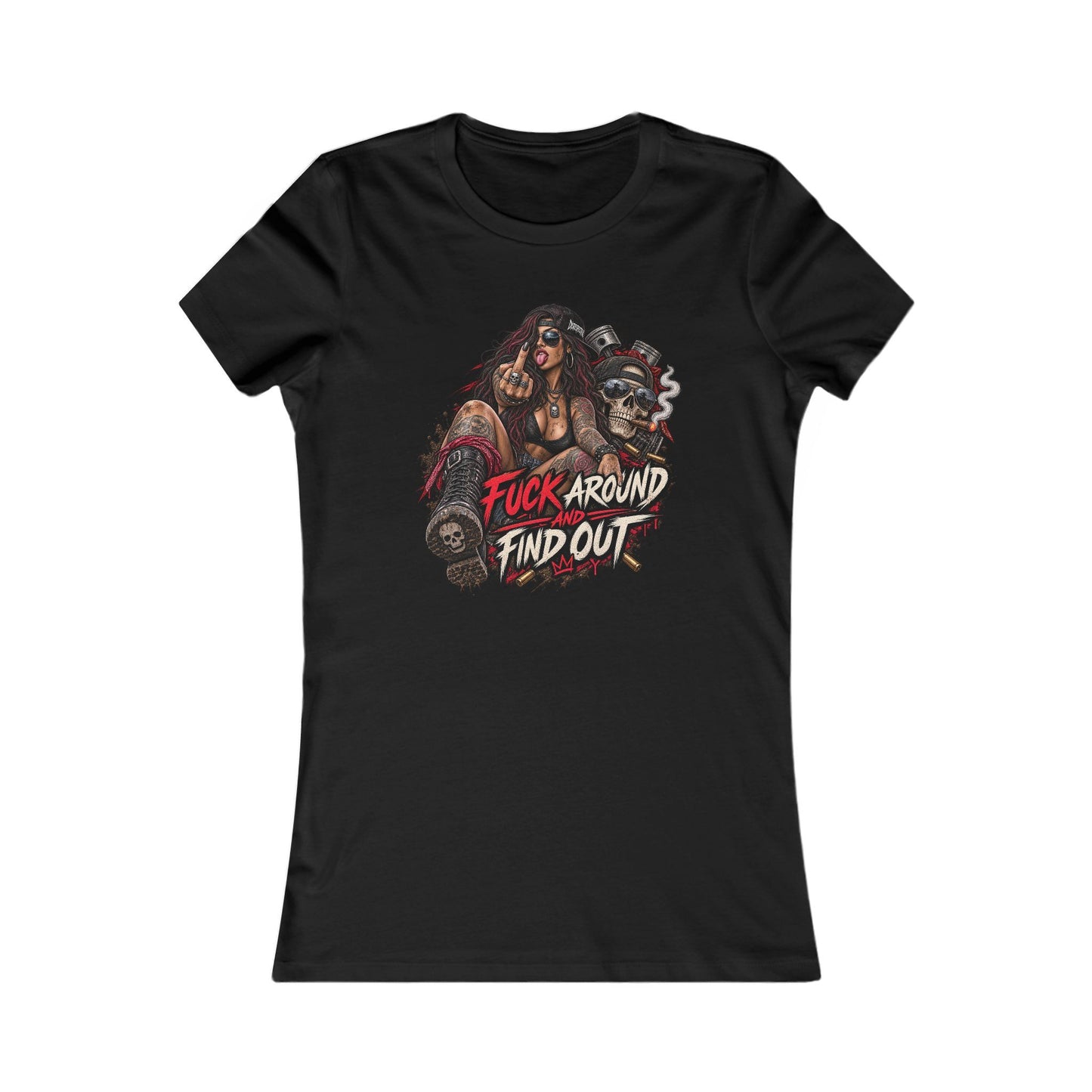Rebel Biker — Women's Favorite Graphic Tee