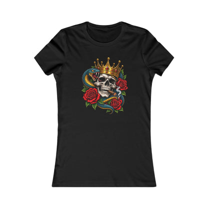 Skull King Crown — Women's Favorite Graphic Tee