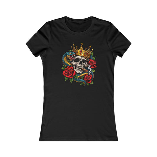 Skull King Crown — Women's Favorite Graphic Tee
