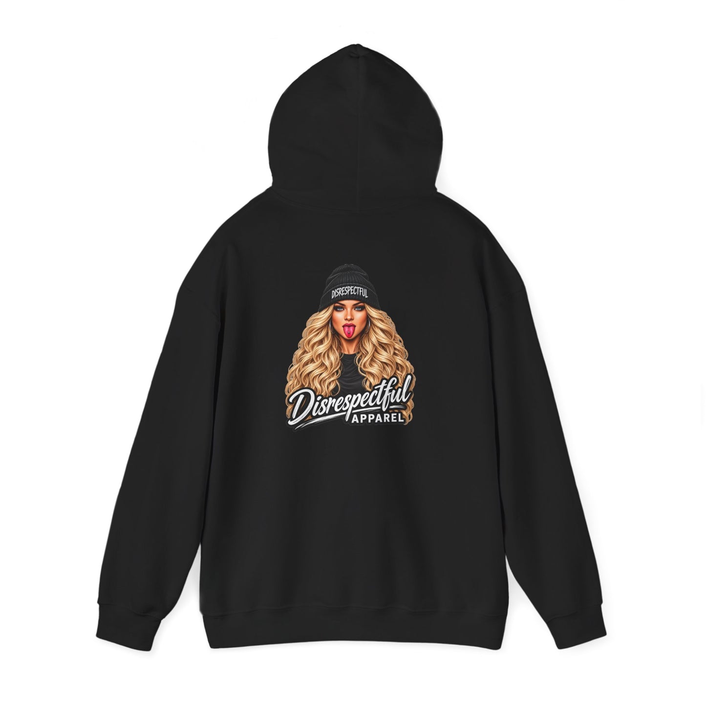 Blonde, Loud & Unbothered — Back-Print Graphic Hoodie