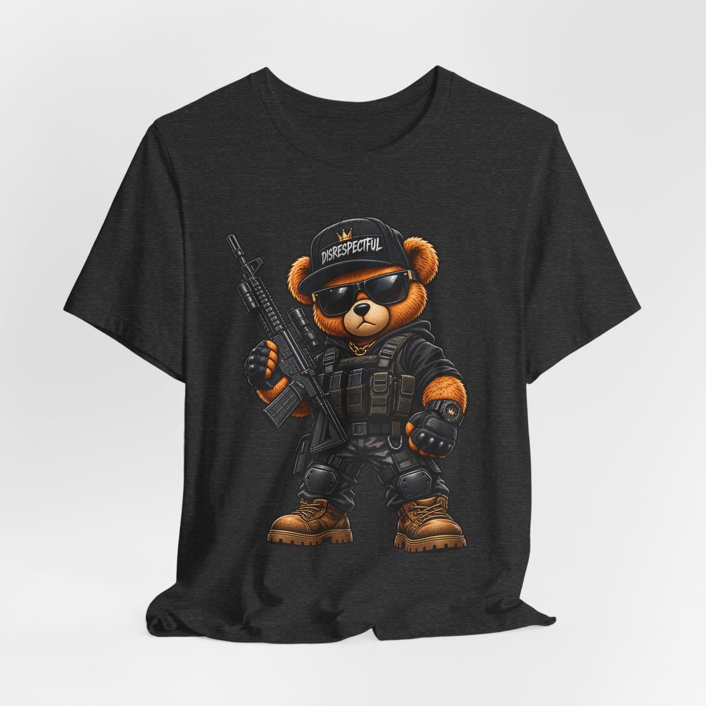Tactical Bear — Disrespectful Military Graphic Tee