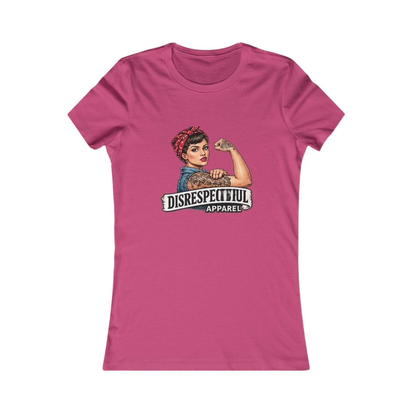 Disrespectful Riveter — Women's Favorite Graphic Tee