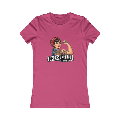 Disrespectful Riveter — Women's Favorite Graphic Tee
