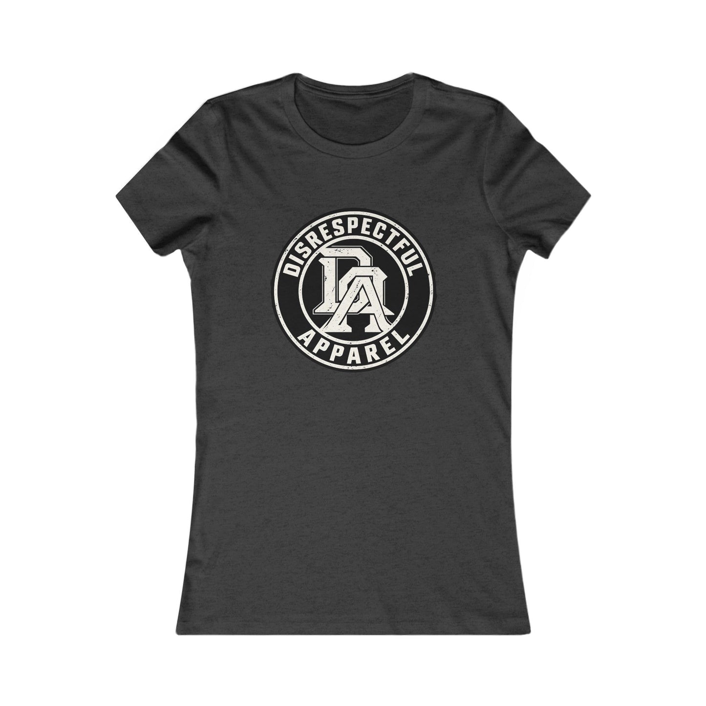 Disrespectful Apparel Script Logo — Women's Favorite Graphic Tee