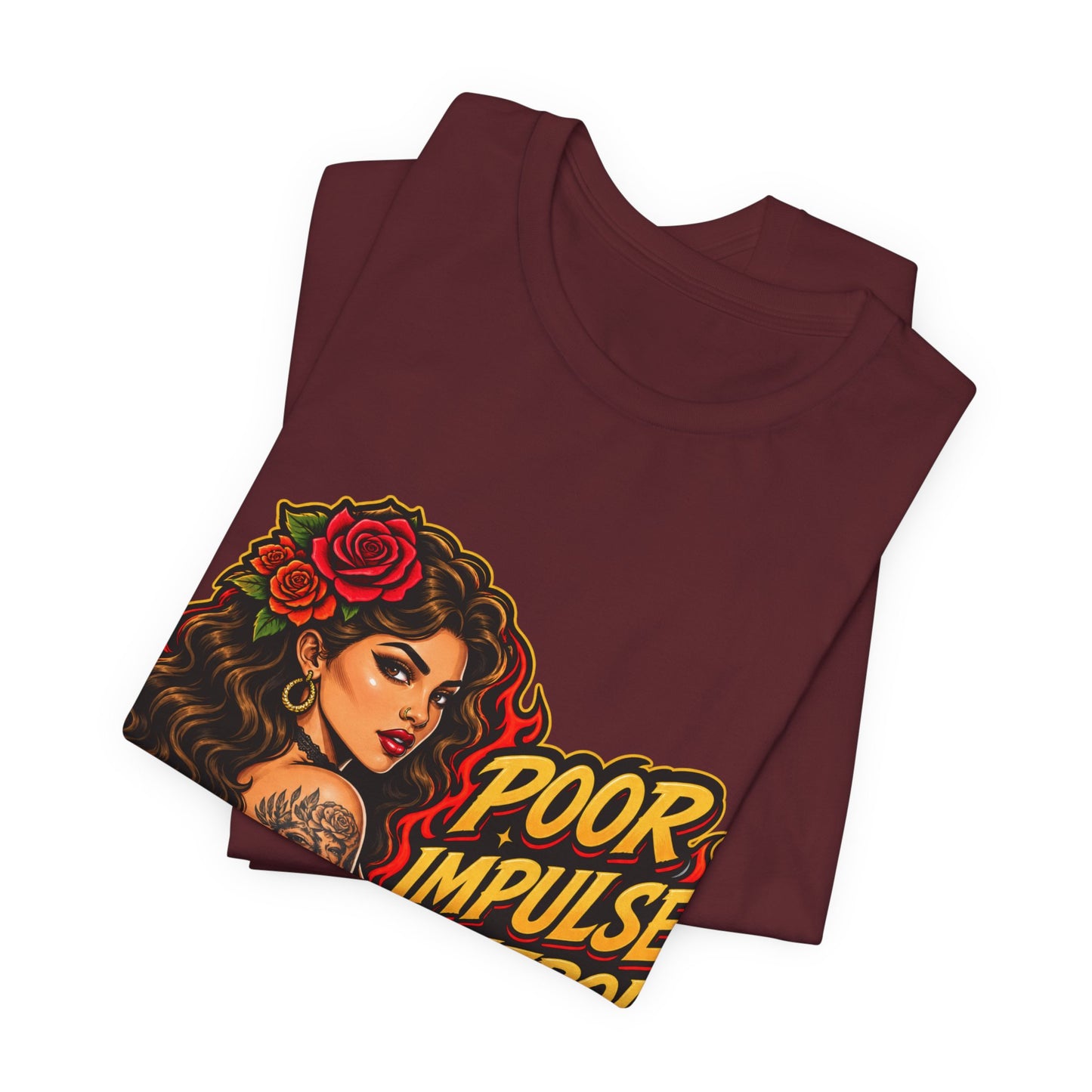 Poor Impulse Control — Tattoo Girl Graphic Tee