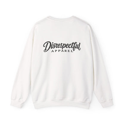 DA Script Logo — Black — Back-Print Graphic Crewneck