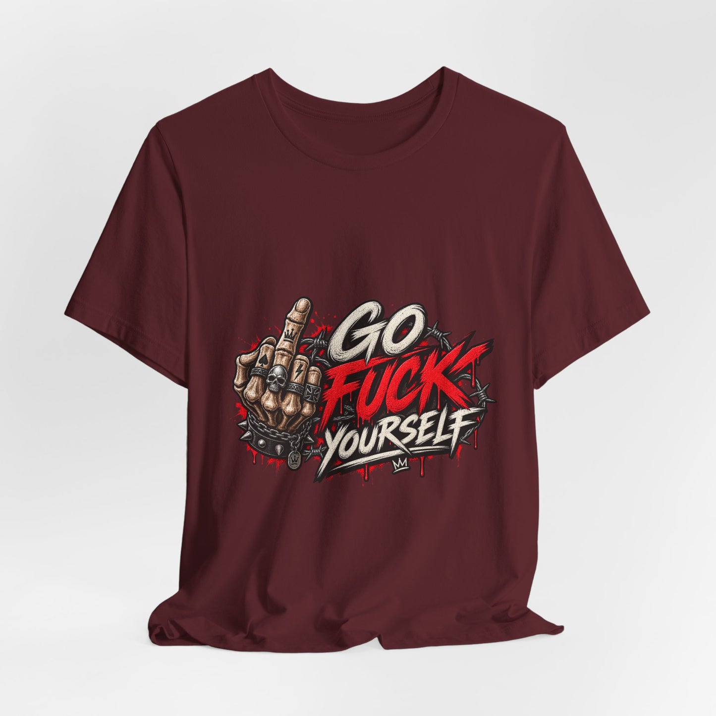 Go Fuck Yourself — Middle Finger Street Art Tee