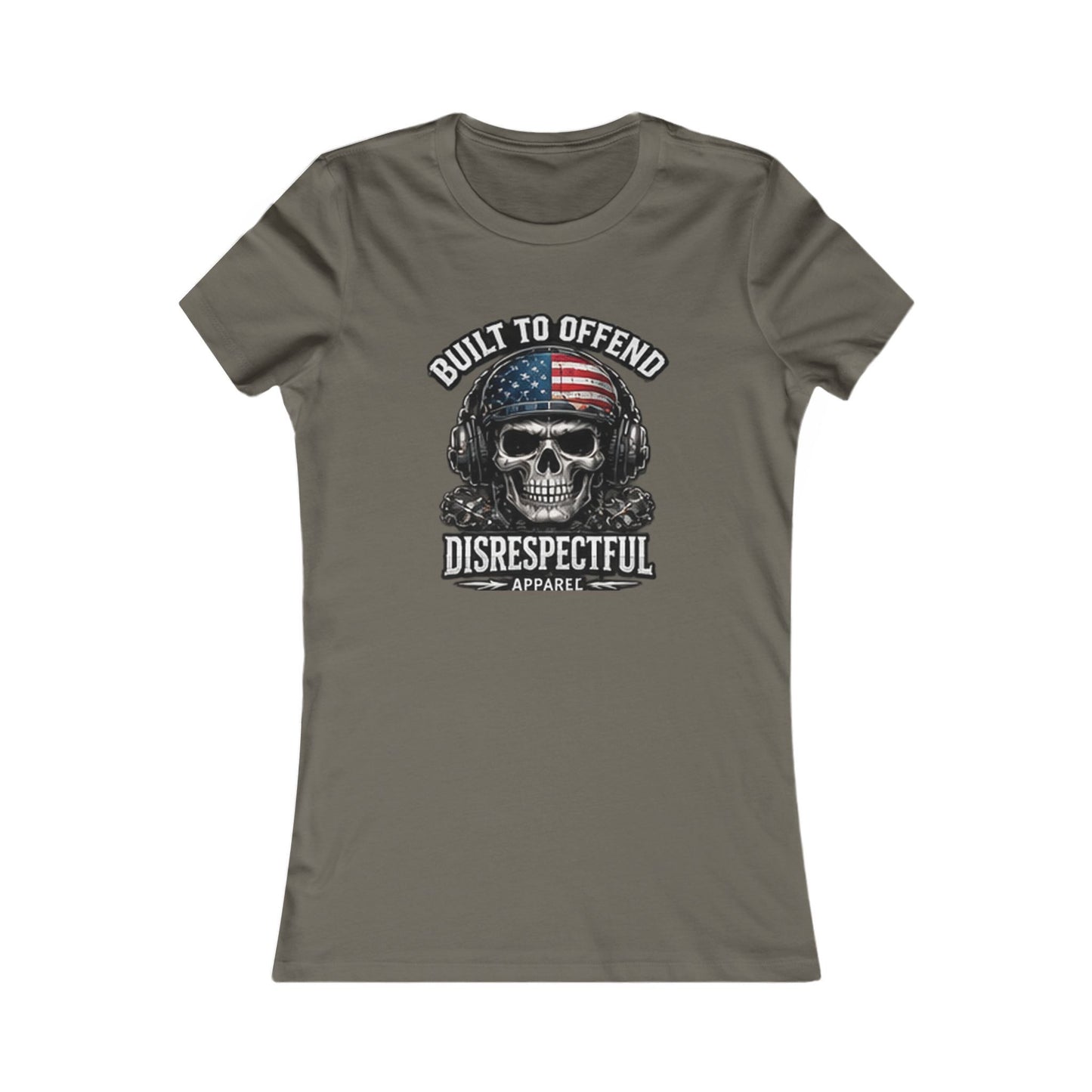 Built to Offend Skull — Women's Favorite Graphic Tee