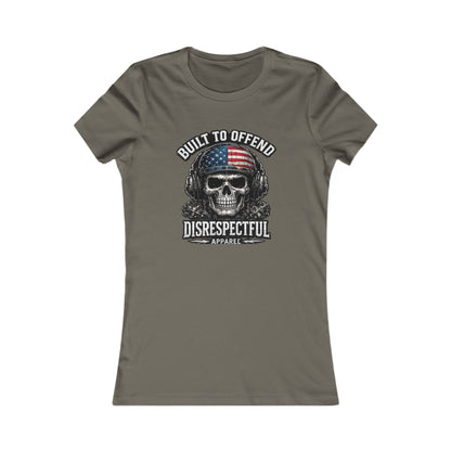 Built to Offend Skull — Women's Favorite Graphic Tee