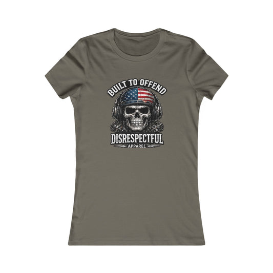 Built to Offend Skull — Women's Favorite Graphic Tee