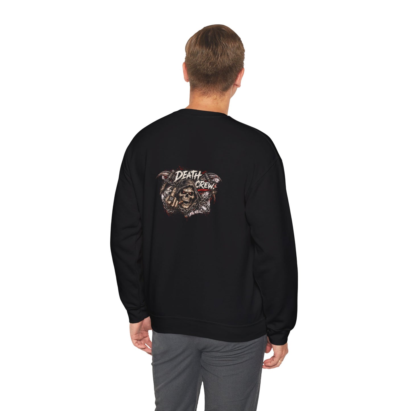 Death Crew — Back-Print Graphic Crewneck