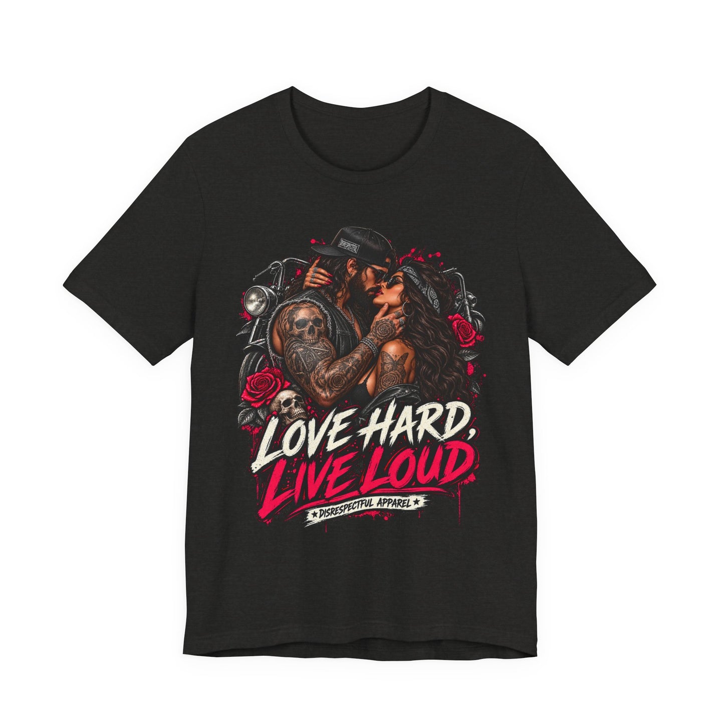 Love Hard Live Loud Graphic Tee