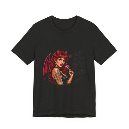 Not Here To Be Nice Devil Girl Tee