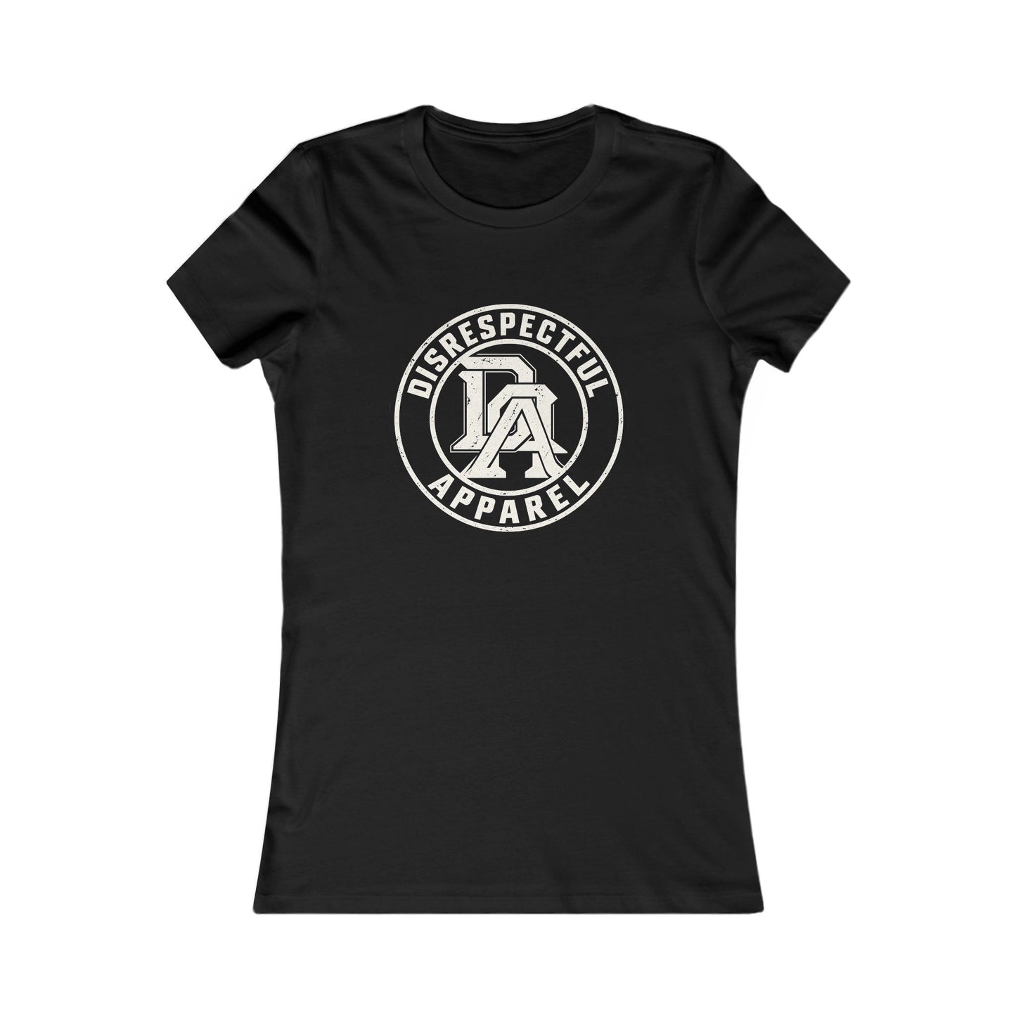 Disrespectful Apparel Script Logo — Women's Favorite Graphic Tee
