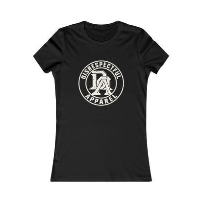 Disrespectful Apparel Script Logo — Women's Favorite Graphic Tee