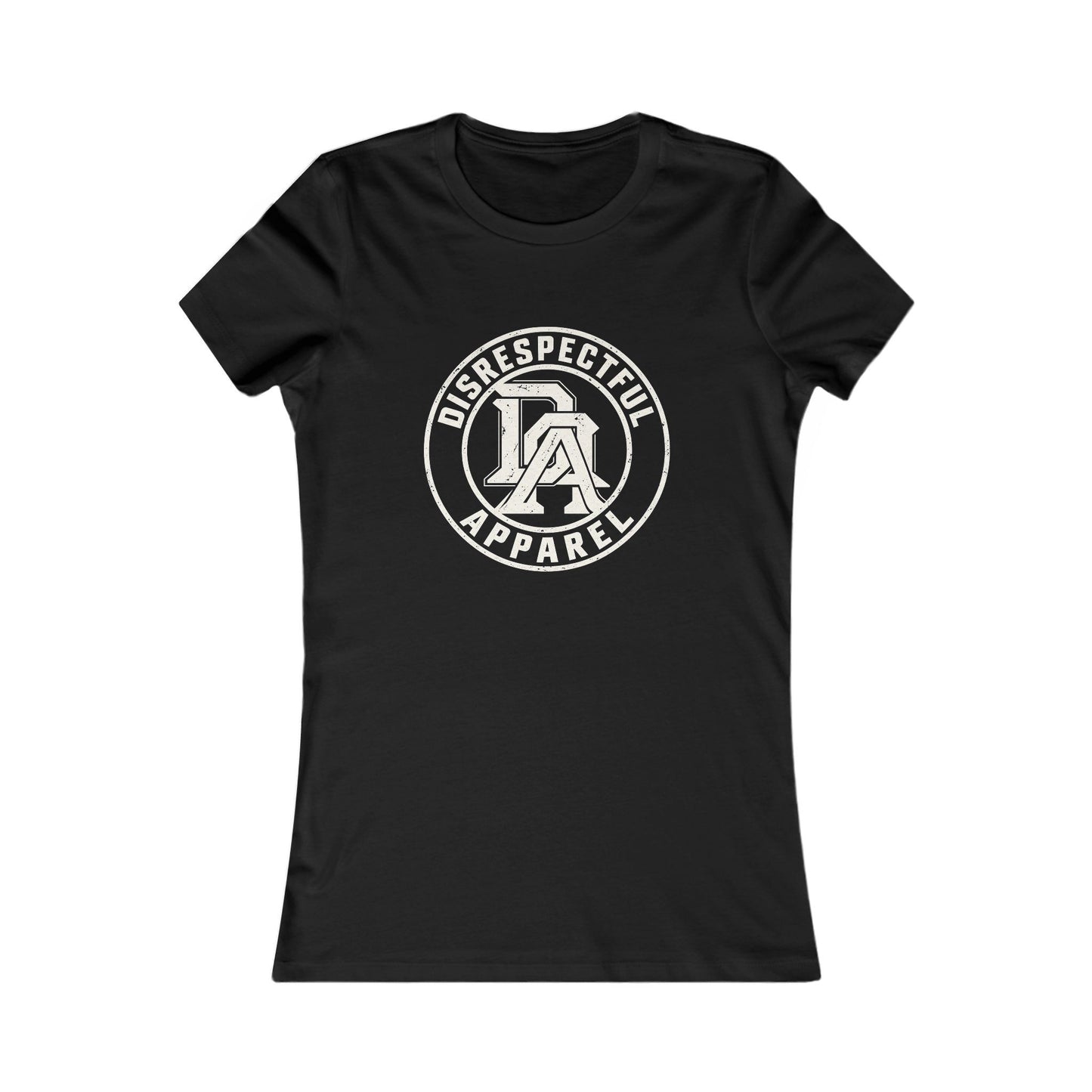 Disrespectful Apparel Logo — Women's Favorite Graphic Tee
