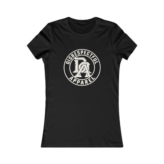 Disrespectful Apparel Logo — Women's Favorite Graphic Tee