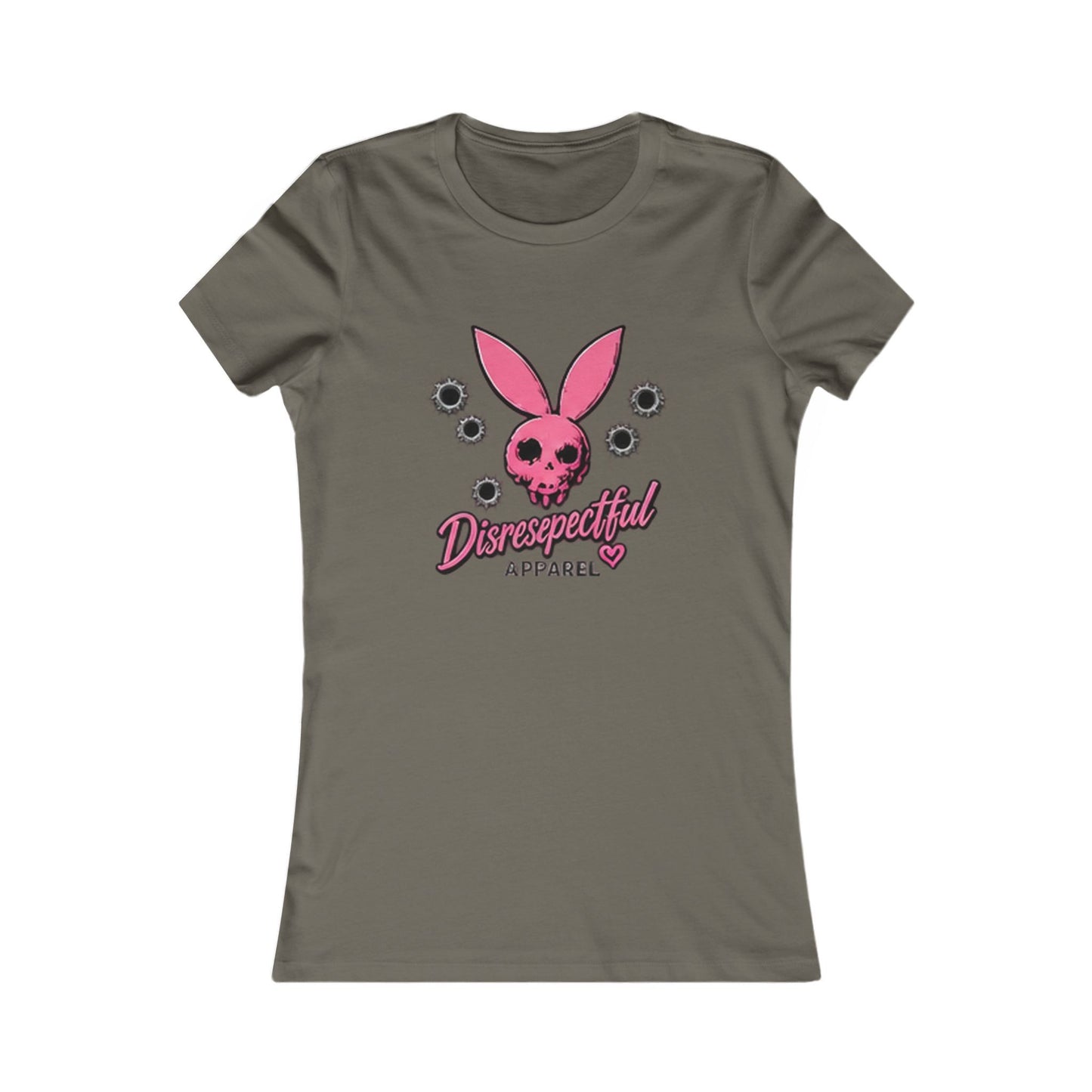 Pink Skull Bunny — Women's Favorite Graphic Tee