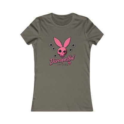 Pink Skull Bunny — Women's Favorite Graphic Tee
