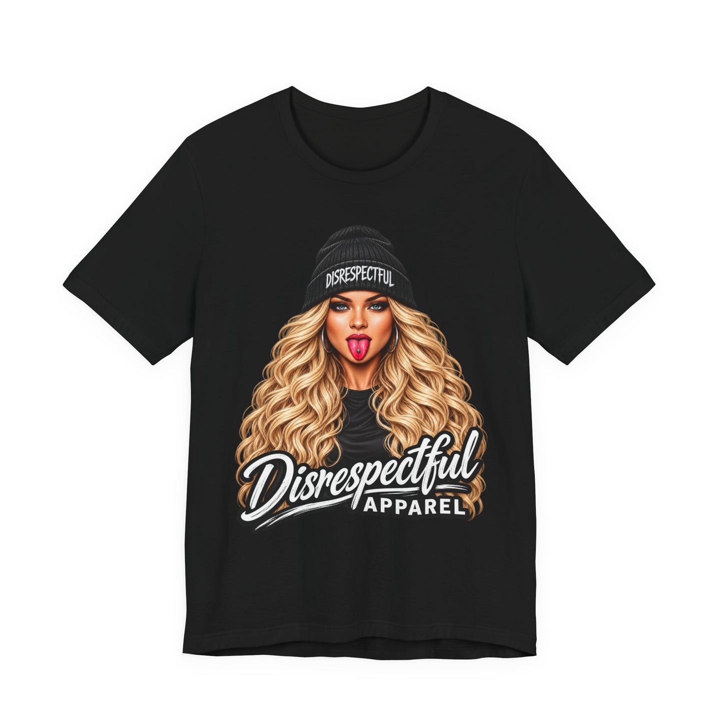 Blonde, Loud & Unbothered — Black Graphic Tee