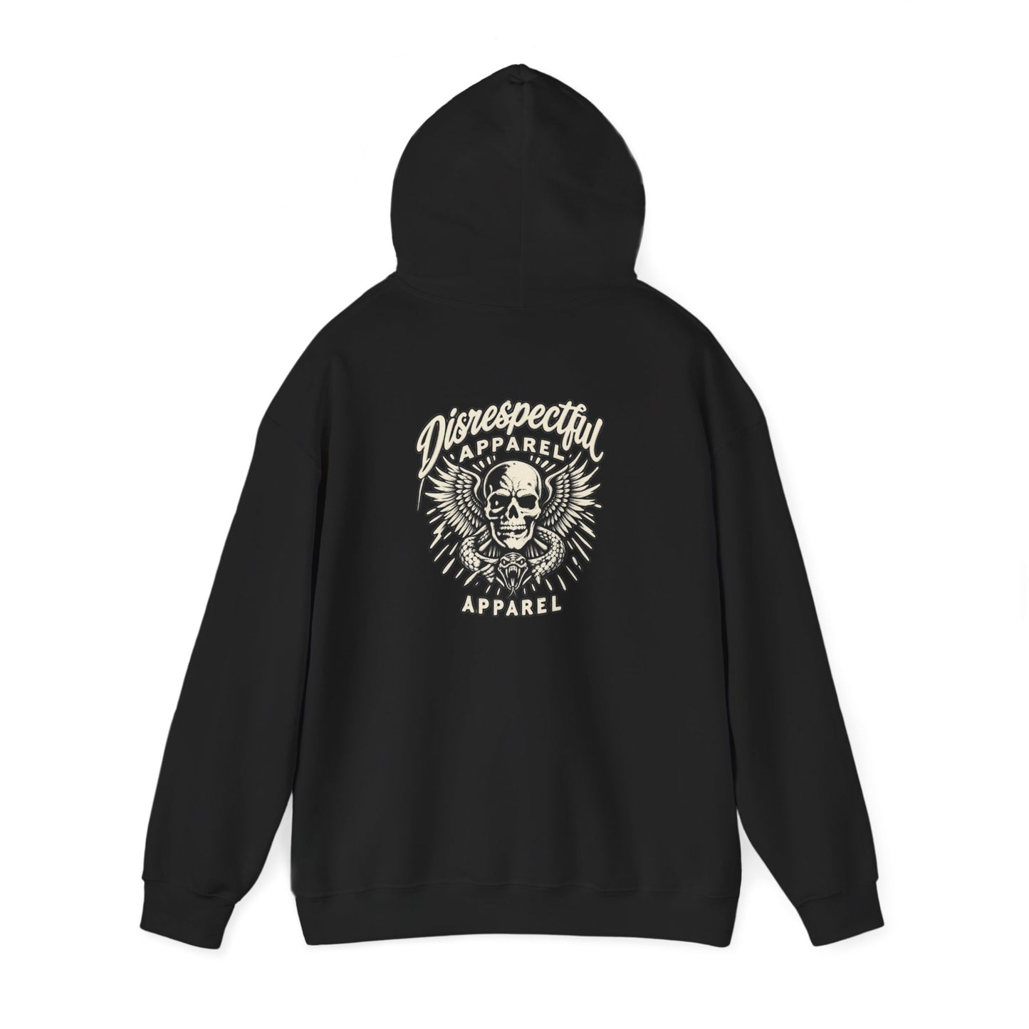 Skull & Wings — Back-Print Graphic Hoodie