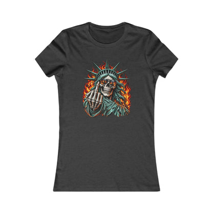 Skull Liberty — Women's Favorite Graphic Tee