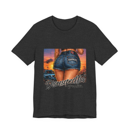 Sunset Denim — Retro Pin-Up Graphic Tee