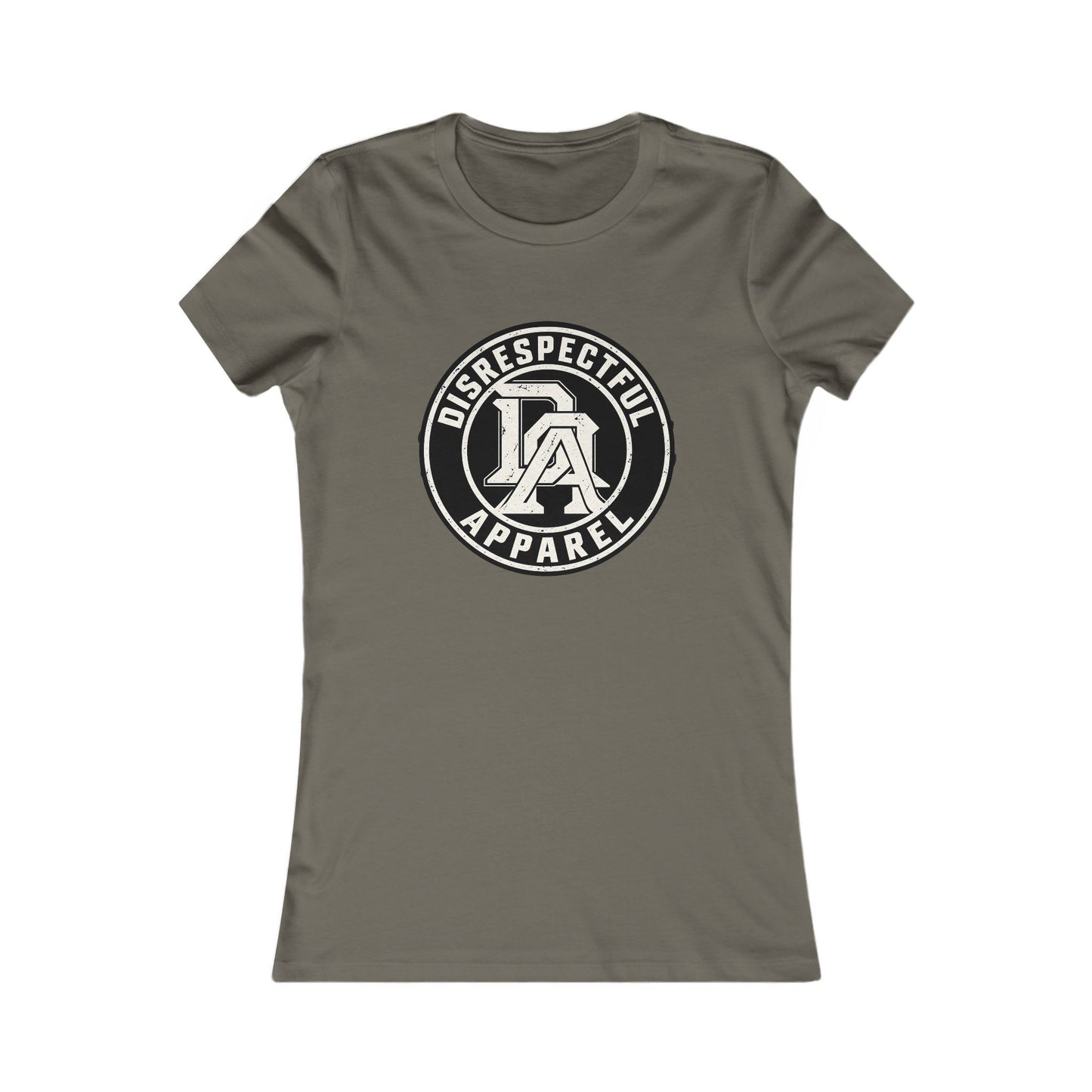 Disrespectful Apparel Script Logo — Women's Favorite Graphic Tee