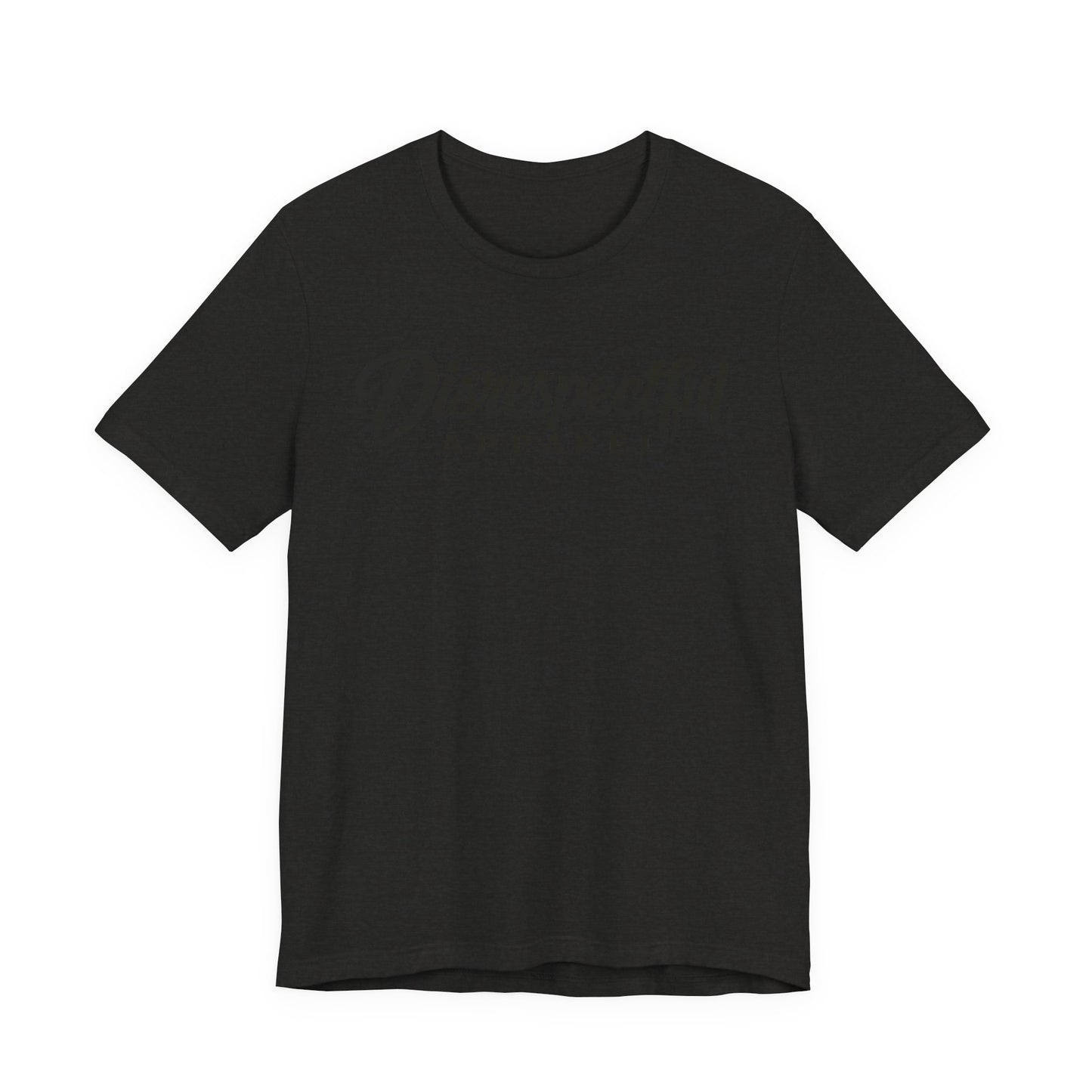 Disrespectful Apparel Script Logo — Graphic Tee