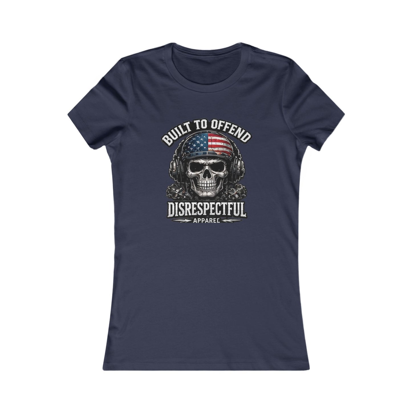Built to Offend Skull — Women's Favorite Graphic Tee