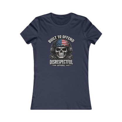 Built to Offend Skull — Women's Favorite Graphic Tee
