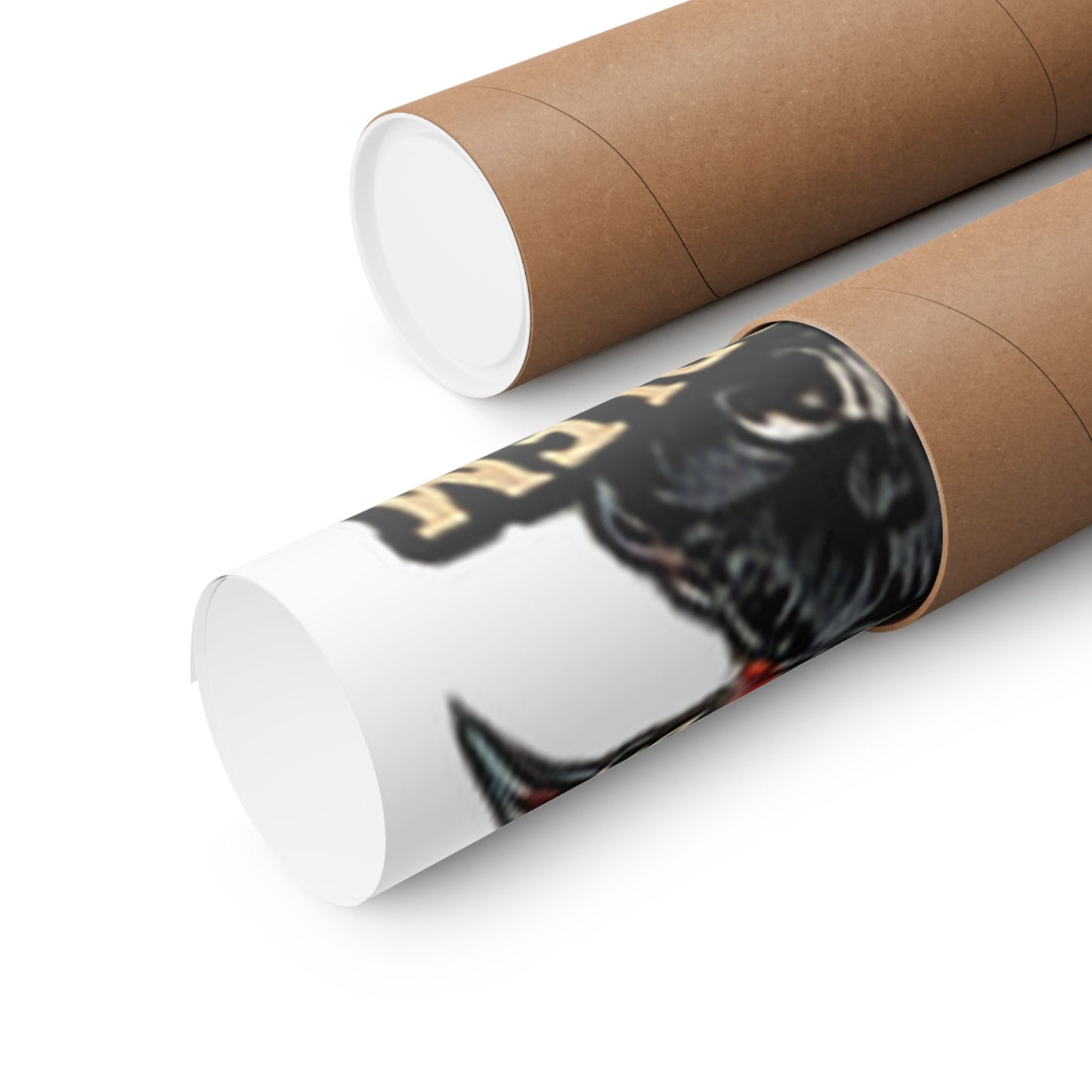 Not Your Fucking Problem — Grim Reaper Horizontal Matte Poster